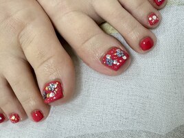 ストーンお花キュート