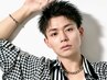 【1ヶ月以内の再来割】メンズ眉毛WAX＋間引き＋眉パーマ¥9800