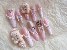 ノヴァ ネイル 心斎橋店(Nova Nail)/可愛いベビーピンク付け放題