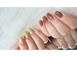 流行りのミルキーイエローに！