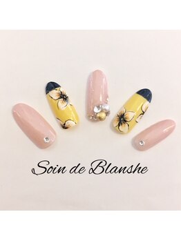 チャンプ 花園店(Champ)/フラワーネイル￥7614(込)