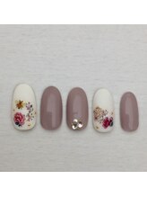 フランキンセンス 香取佐原店/フラワーネイル　￥８８００