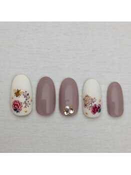 フランキンセンス 香取佐原店/フラワーネイル　￥８８００