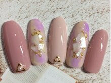 ネイルサロン リリオ(Nail Salon Ririo)/シェル×春ネイル