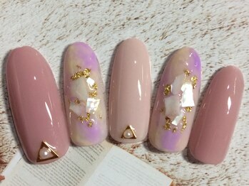 ネイルサロン リリオ(Nail Salon Ririo)/シェル×春ネイル