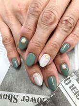 ネイルギャラリーアヴァン(NAIL GALLERY Avant)/くすみ系カラー