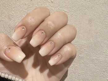 アイネイルズ 天神今泉店(I-nails)/【sana.i】ホワイトグラデネイル