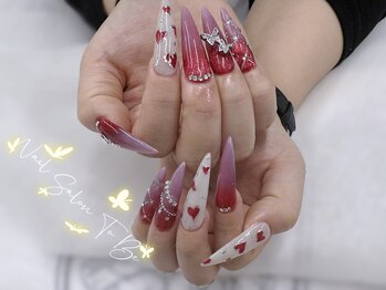 ネイルサロン トゥービー 御徒町上野(To Be)/ハートネイル