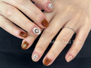 メルシー(Merci)/クリスマスネイル