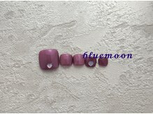 ブルームーン(bluemoon)/フットハートネイル