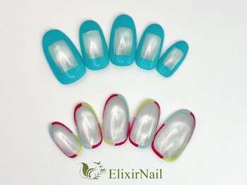 エリクサーネイル 池袋(Elixir Nail)/定額cやり放題/クーポン使用