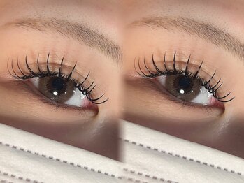 クライス ビューティー(KREIS beauty)の写真/新メニュー「ダブルフラット」導入☆持続力とボリューム感を両立！モテ可愛い目元に変身しませんか？
