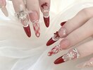 持ち込みdesign/クリスマスnail