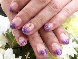 ラメグラ☆パープル