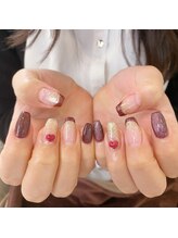 エムネイル(Ｍ)/キラッキラの冬ネイル！