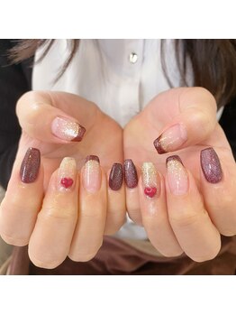 エムネイル(M)/キラッキラの冬ネイル!