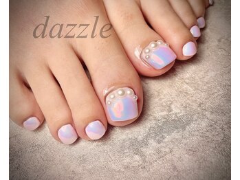 ワンカラーフットネイル