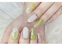 アリイネイルズ(ALII Nails)/春カラーニュアンスネイル