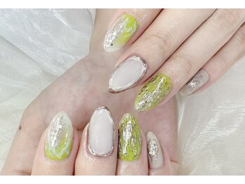 アリイネイルズ(ALII Nails)/春カラーニュアンスネイル