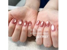 ジェルメ(germer)/ウルウル感♪マグネットネイル！