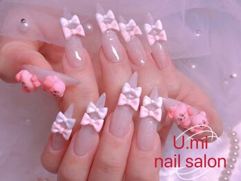 ユミ(U mi)/リボンネイル