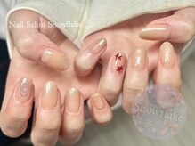 スノーフレーク(Snowflake)/ラメグラ×アート