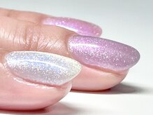 モーヴネイル(mauve.nail)の雰囲気（奥行きのある上品な輝きで、指先を美しく魅せるマグネットネイル）