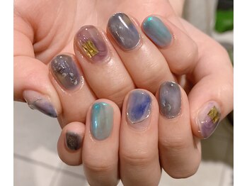 ネイルズ ララ(nails Lala)/ニュアンスネイル。