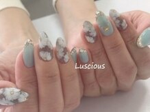 ラシェスキタモト (luscius kitamoto)/奥行フラワーネイル