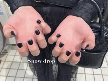 スノー ドロップ(Snow drop)/ブラック