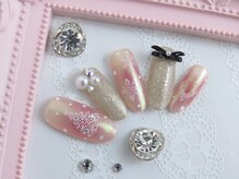 ヒロネイル(Hiro Nail)/チークオーロラネイル