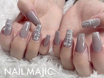 ネイルマジック 仙台一番町店(NAIL MAJIC)の写真/[ネイルランキング上位常連の実力派サロン]NAILMAJICの透明感があって折れにくいスカルプ☆クリアネイルも!