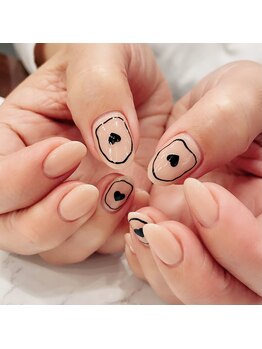 ハーティーネイル hearty nail 溝の口店/定額デザイン￥8000