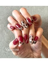 ネイルサロン ヴァレンタイン(nailsalon Valentine)/ヒョウ柄ネイル