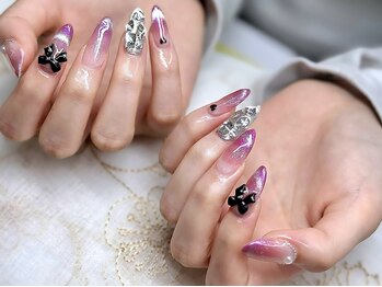 ルビーネイル 太閤通駅店(RUBY NAIL)/スカルプ&10本アート付け放題