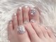 ファンネイル 心斎橋店(Fun nail)の写真/《フットシンプルアートコース¥4600/アートコース¥6800☆》メーカー直営だから実現できる高技術×低価格◎