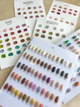 カラー・パーツの種類が豊富