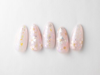 アリサネイル(ALISA NAIL)/ゆるふわ上品定額デザイン