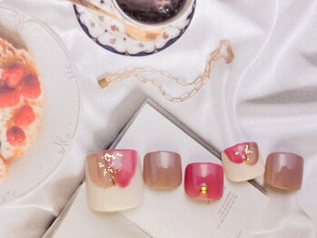 ムスビ(musubi)/5月【フット】定額アート