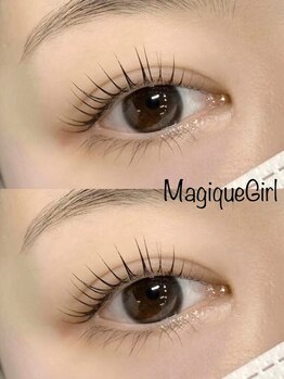 ネイルサロン マジックガール(Nail Salon MagiqueGirl)の写真/トレント束感♪大人気の韓国風まつげパーマ《パリジェンヌラッシュリフト》視線奪うドラマチックな目元に♪