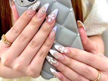 アンネ 元町店(ANNE)の写真/【トレンドパーツが豊富】元町エリアでパーツの種類が1番豊富なサロン?!持ち込みデザインOK◎