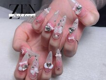 ゼン ネイル デザイン 池袋(ZEN NAIL DESIGN)/* 長 さだしやり放題×つけ放題