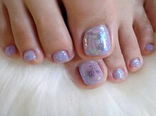 アミュリー ネイル アトリエ(Amury nail atelier)/オーロラ うるうる シアー 大人