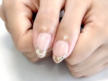 ハルネイル(Haru nail)/親指もキラキラ☆