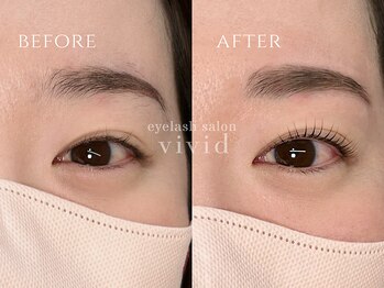 ビビッド(vivid)/【オーダーメイドまつ毛パーマ】