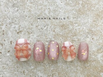 マリーネイルズ 大阪梅田店(MARIE NAILS)/新規様8000円 0212b カフェラテ