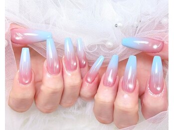 キアラネイルサロンの写真/【パラジェル/長さだし/フィルイン/持ち込】チップスカルプ持ち込みデザイン120分～6本埋め尽くしOK¥8980 