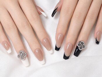 ネイルビジョルノ つくばみどりの店(Nail Begiorno)/持ち込み フレンチネイル