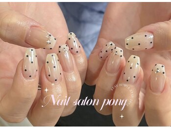Nail Salon Pony【ポニー】の写真/【錦糸町駅徒歩3分】SNS最旬トレンド～個性的なアートネイルまでお任せください☆モチの良さも◎