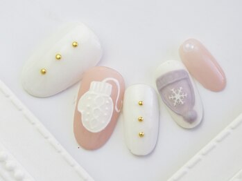 ネルフィーズ(NAILFY's)/モコモコ手袋ネイル